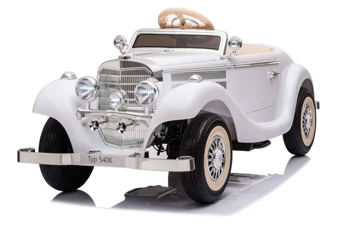 🚗✨ Brand New Kids Mercedes Benz 540k Ride-On Car – Never Opened! ✨🚗