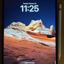 iPad Pro First Gen with Apple Pencil Like New