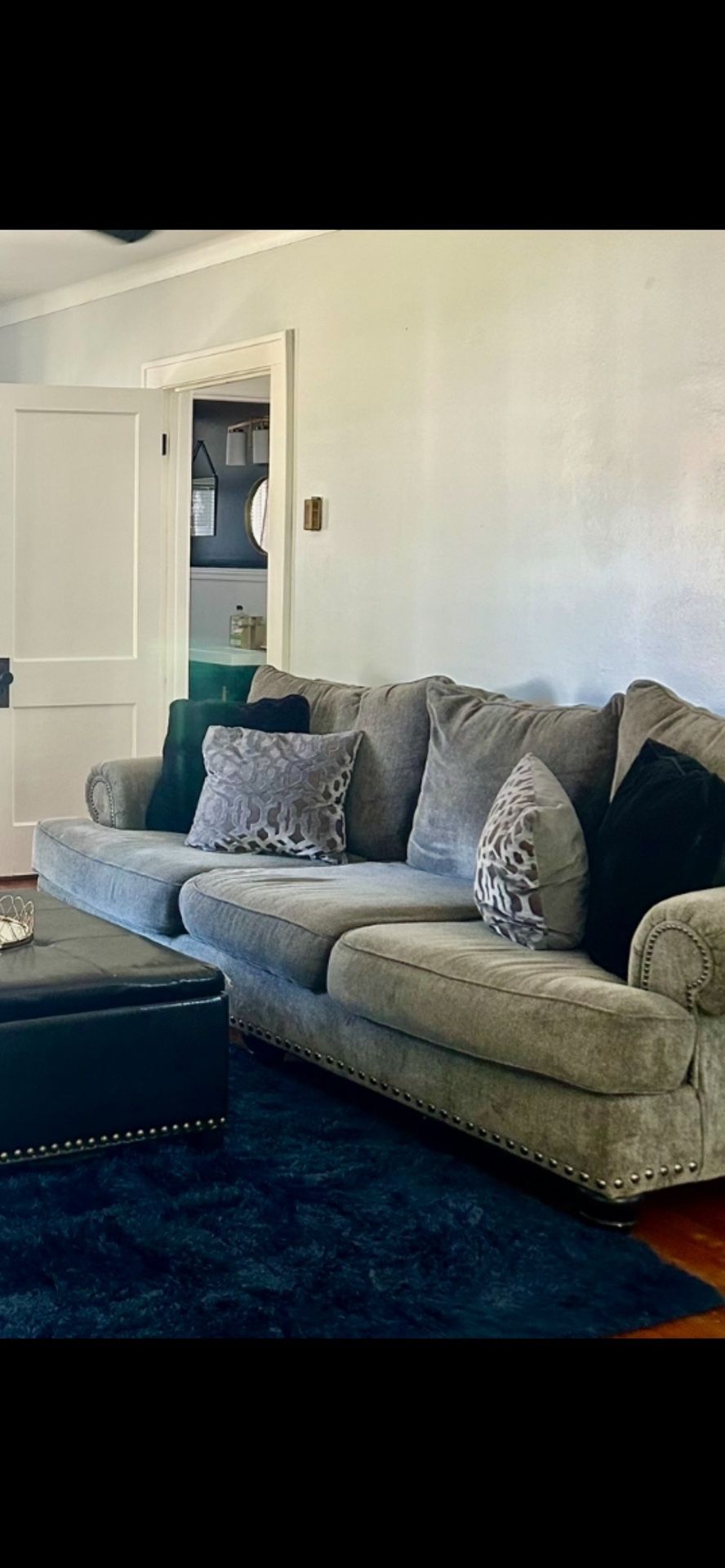 Large Deep Seats - Sofa And Loveseat