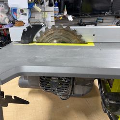 TABLE SAW, TOOLS-POWER RYOBI NO BAG NO STAND RTS12
