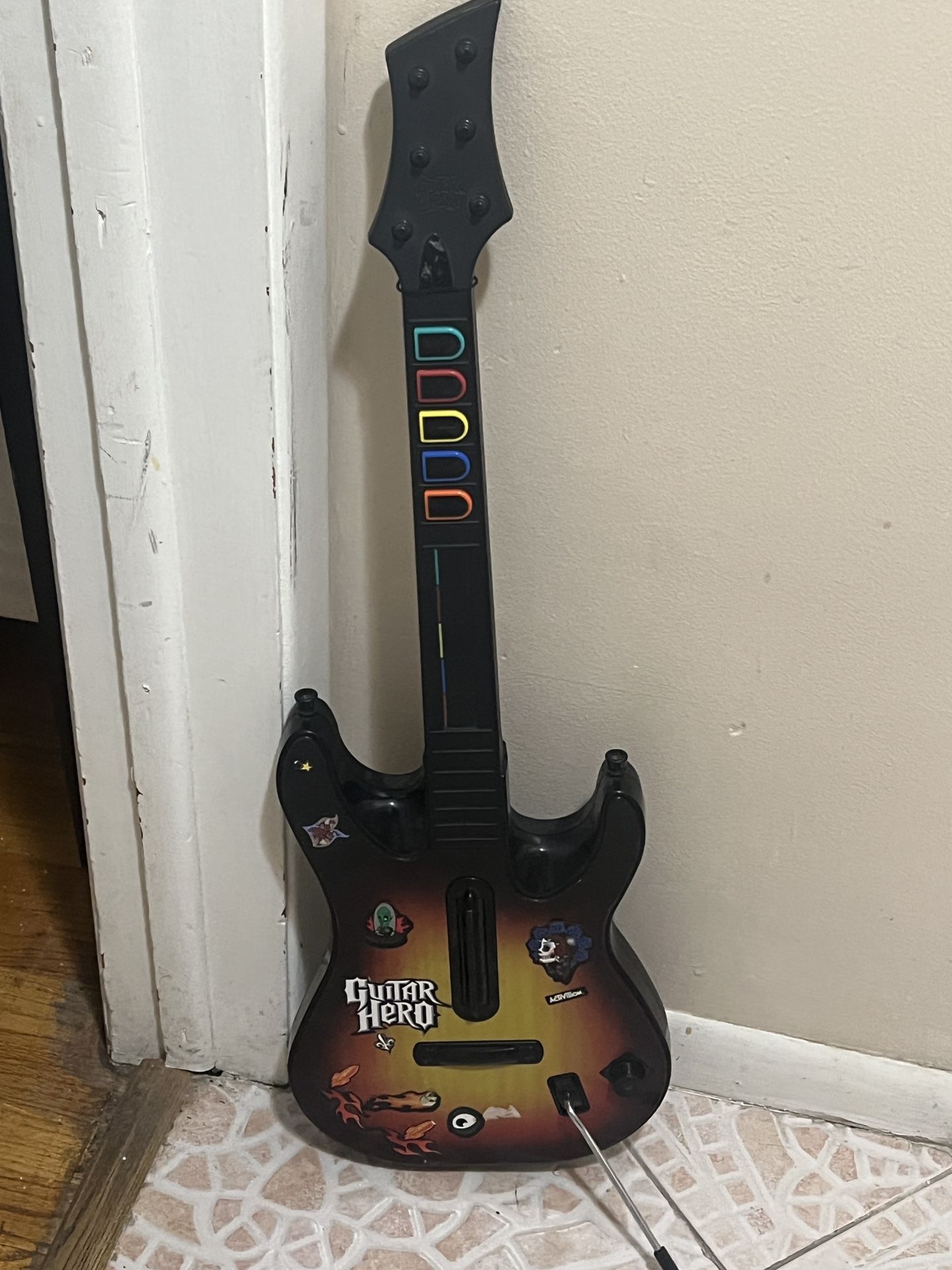 Guitar Hero Guitar Wireless For Ps2