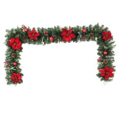 9 ft Prelit Berry Bliss Garland