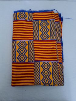 Authentic Handwoven Kente Cloth from Africa/

