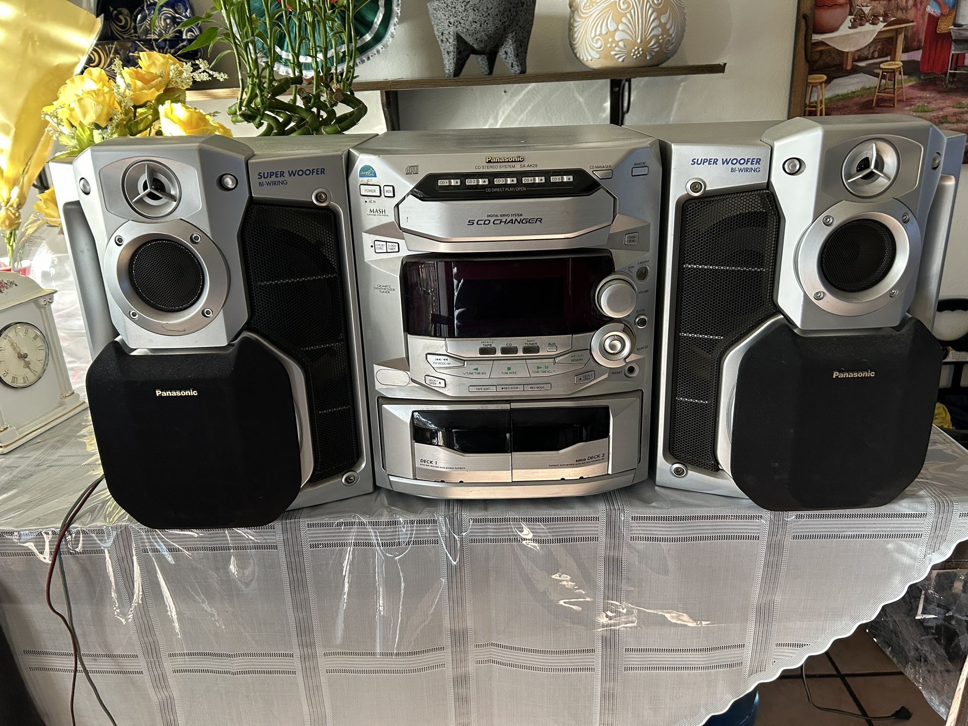 Panasonic Cd Stereo Sistemas-ak29