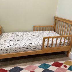 Standard Crib Size Toddler Bed Frame