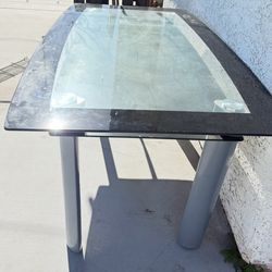 Glass table