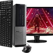 Dell Optiplex Business Computer With LCD