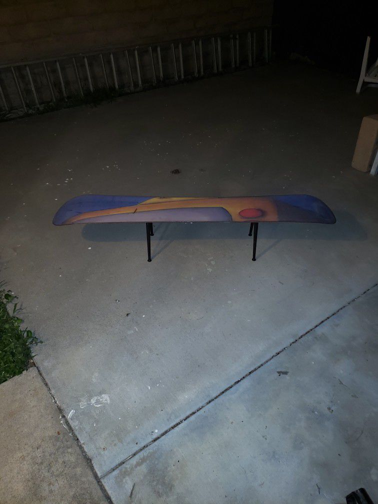 HYPERITE SNOWBOARD COFFEE TABLE/FOOT REST