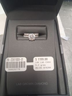 14kt 2pc ring set