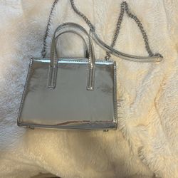 ZARA SILVER BAG