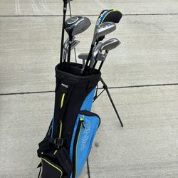Juniors Ping Golf Clubs And Bag  $115OBO