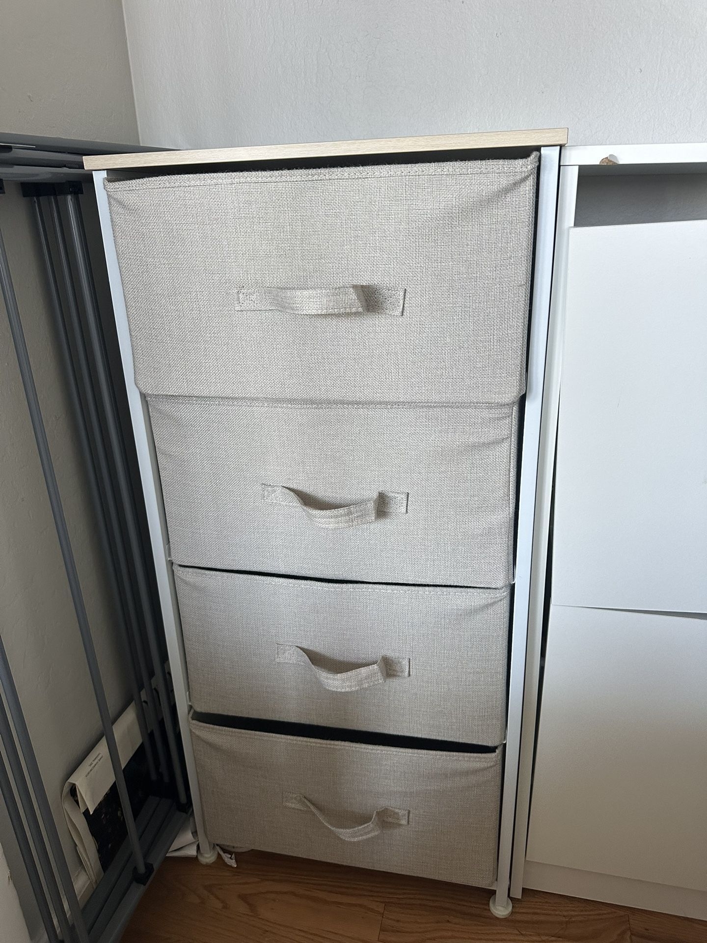 4-Drawer Fabric Storage Dresser
