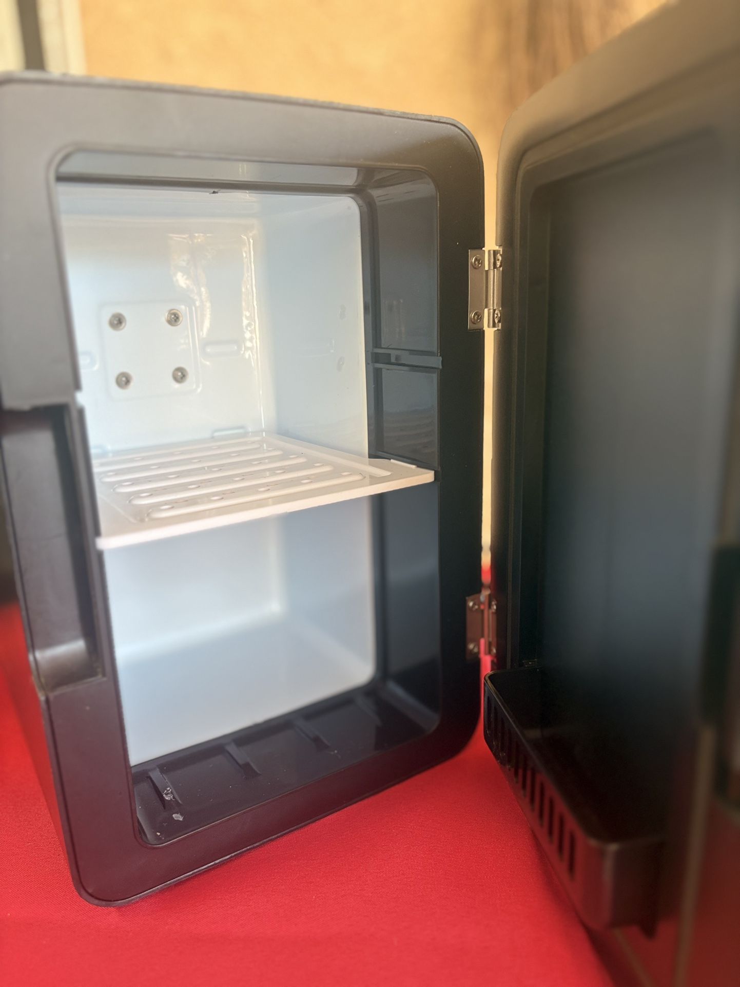 Mini Fridge With Touch Led Light