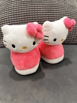 Toddler Baby Hello Kitty Slippers Size 7/8