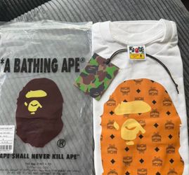 bape x MCM shirt brand new size medium