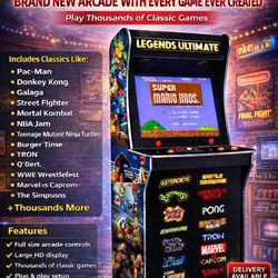 Brand New Super Arcade w/ Every Game Ever Created - Delivery Included!