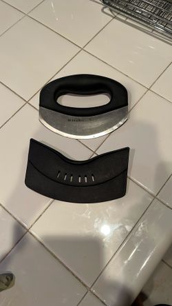 Kitchenaid Mezzaluna and Sheath, Black