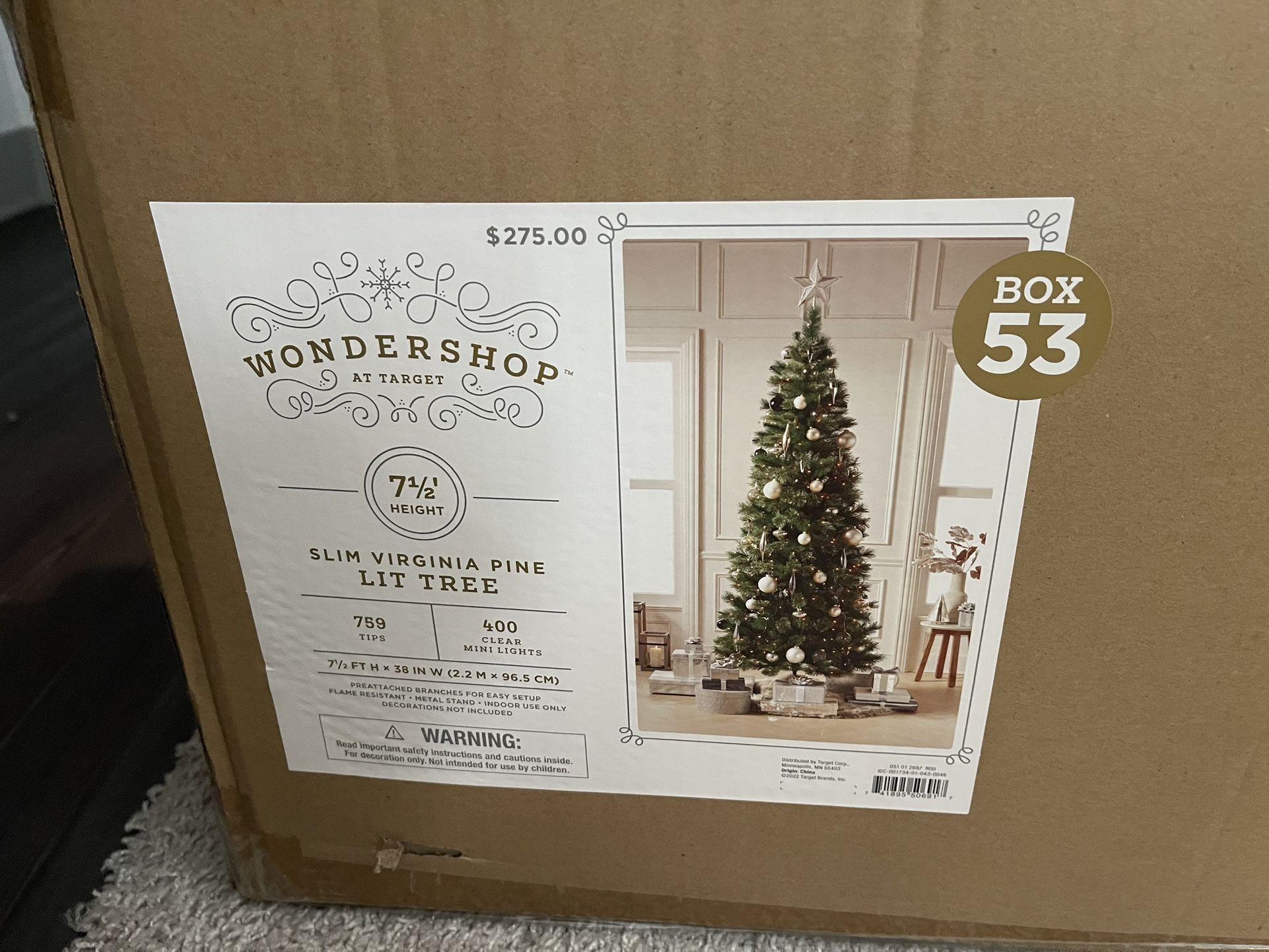7.5’ Christmas Tree