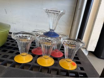 Vintage Ice Cream Dishes