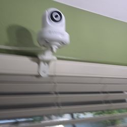 Amcrest Wifi Security Camera With a Wall Mount