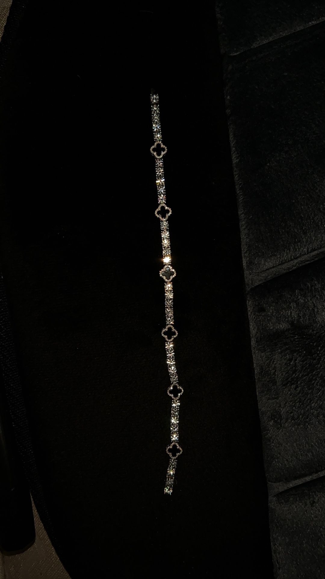 moissanite tennis bracelet van kleef