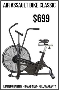 Assault air bike bicycle exercise bike