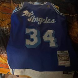 Shaquille O’Neal Hardwood Classic Los Angeles Lakers NBA Jersey 