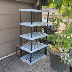 Shelving for a garage or shed