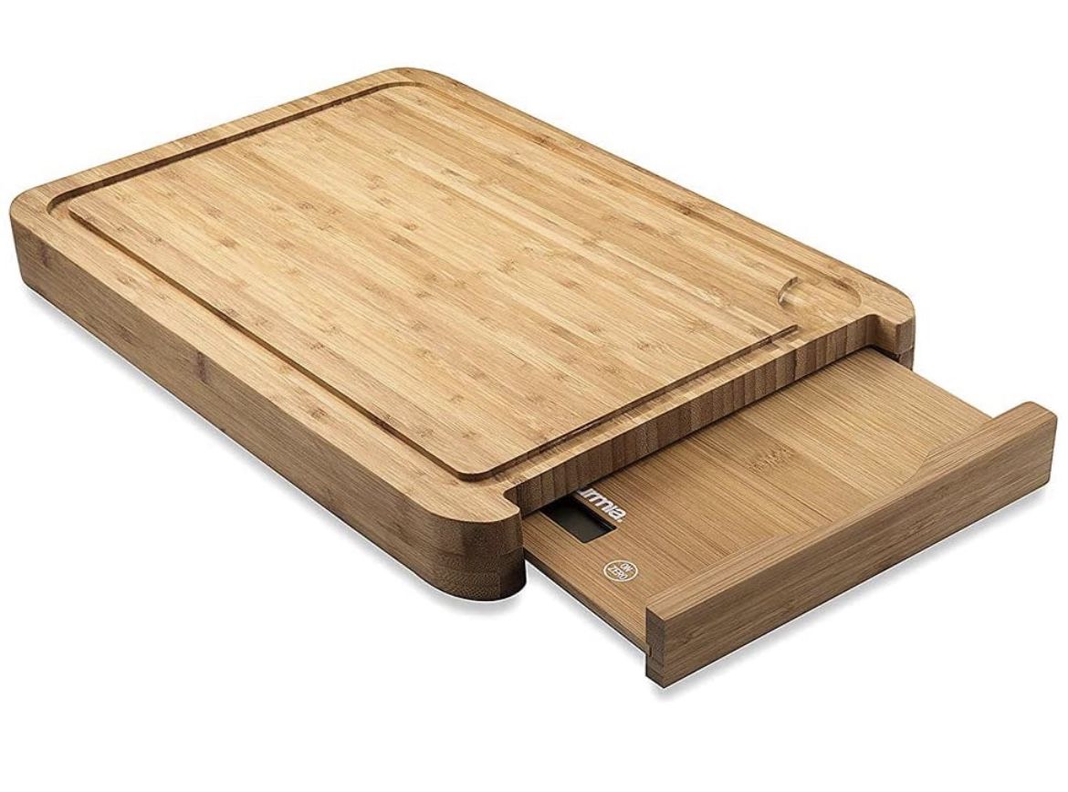 Cutting Board With Built In Digital Food Scale