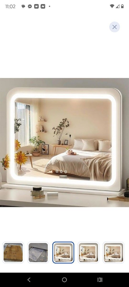 23" x 18" LED Makeup Mirror **NEW** HALF OFF RETAIL PRICE!!!