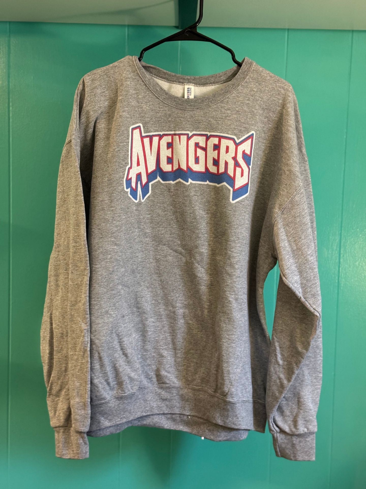 Marvel Avengers Graphic Sweatshirt - Light Gray - Unisex XL