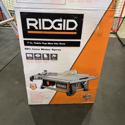 Ridgid Table Saw