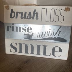 Bathroom Sign