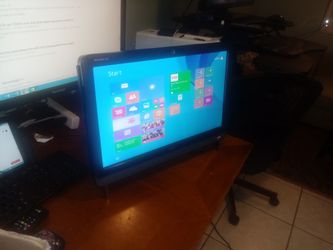 Dell all-in-one desktop computer monitor combo