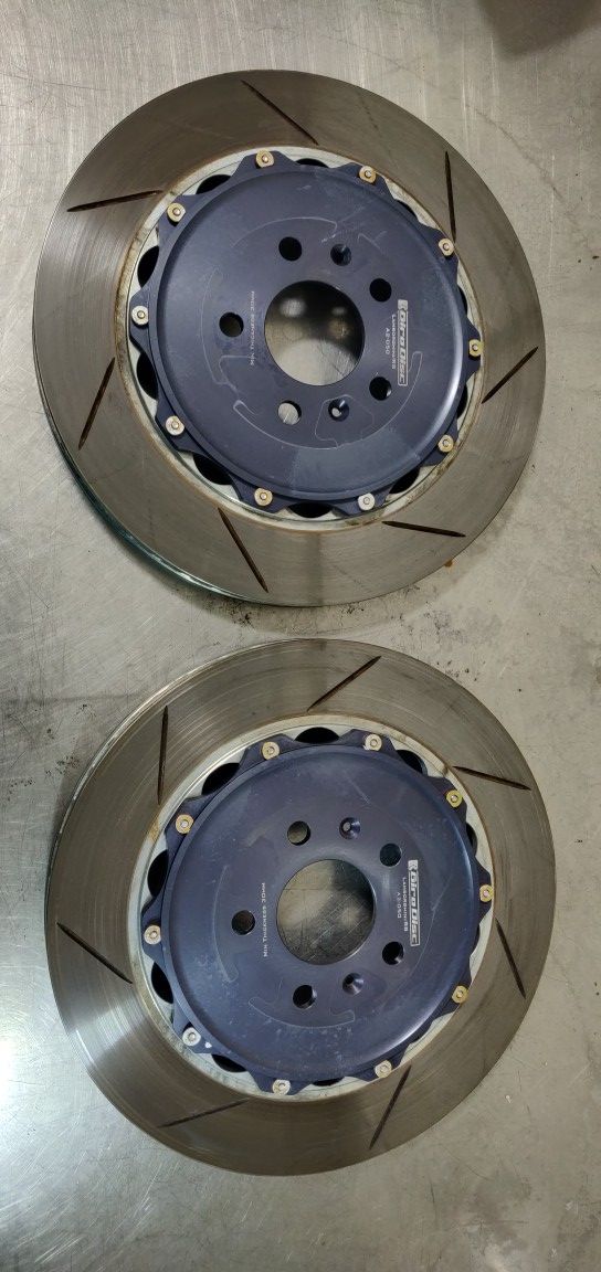 Girodisc A2-050 Rear 2pc Rotors for Audi R8 /  Lamborghini Huracan