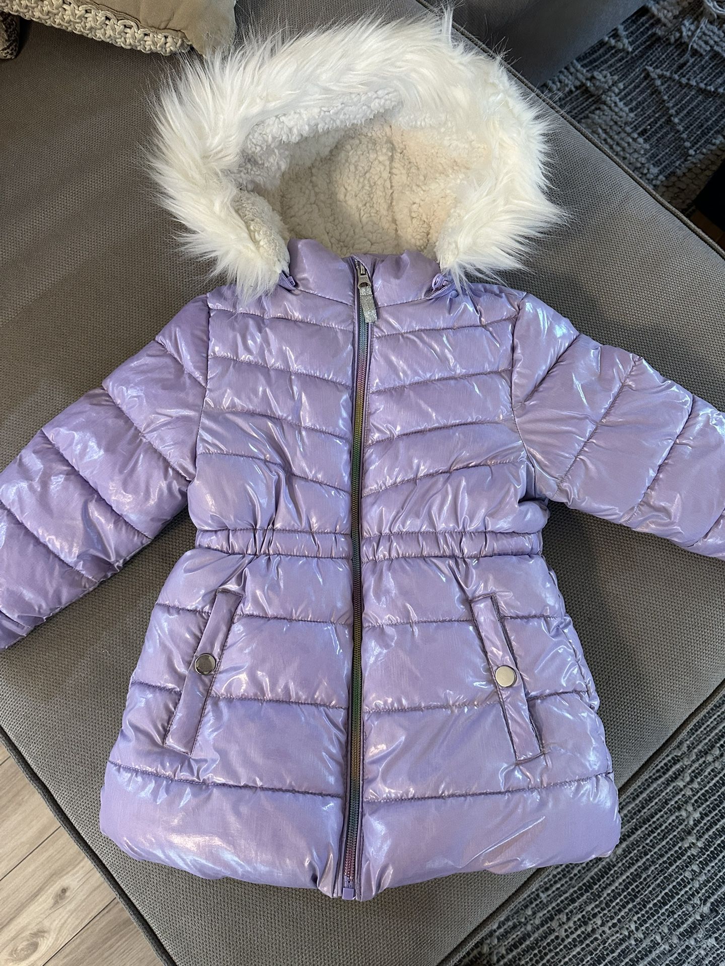 Girls winter puffer jacket