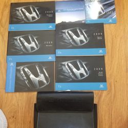 2009 Honda Fit Owners Manual W/Navigation 