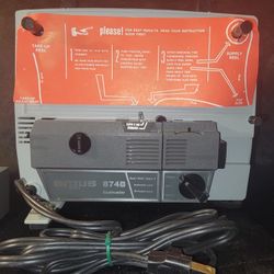 VINTAGE ARGUS 8mm 874B DUALMASTER MOVIE PROJECTOR 📽️