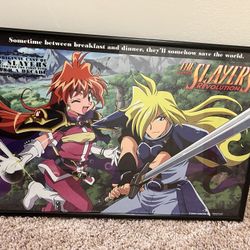 The Slayers Revolution framed print