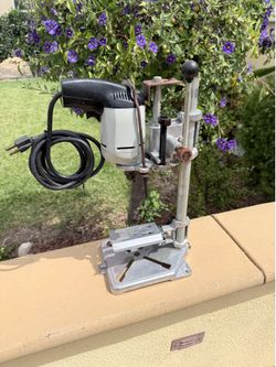 Vintage Aluminum Base Drill Press