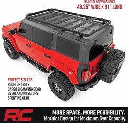 Rough Country Roof Rack Ford Bronco 4-Door 2021–2026 NEW