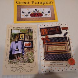 Fall & Halloween Patterns--Set of 3