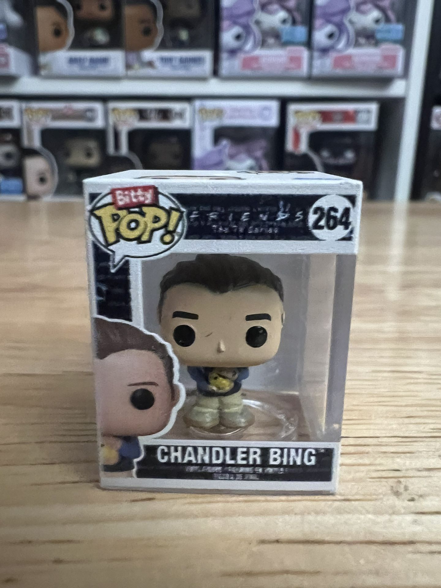 BITTY Chandler Bing Friends 1" Funko Pop #264 Matthew Perry Television Comedy
