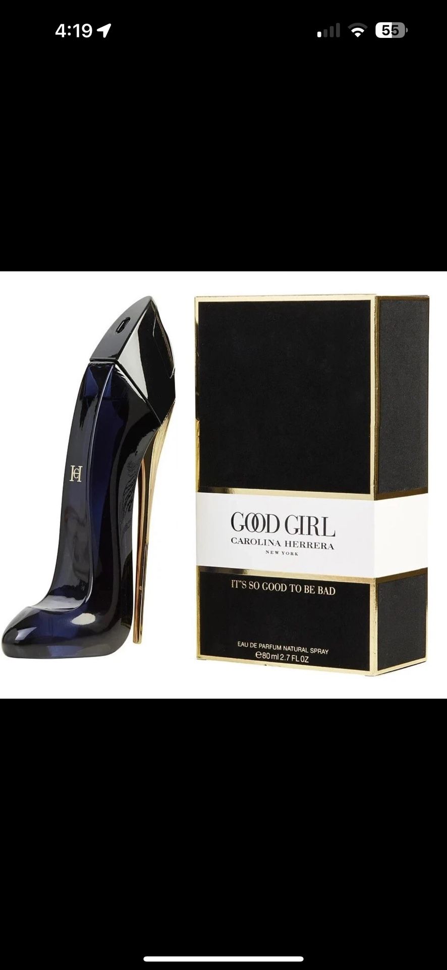 Good Girl By Carolina Herrera 2.7 Fl Oz Edp