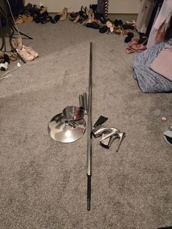 Stripper Pole W/Stilettos!!