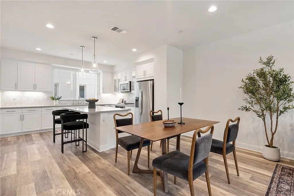 Mid Century Walnut Dining Table