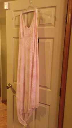 Pink dress with sequin size small