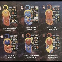 2026 McDonald's Crocs Fast Food Happy Meal Toy Full Set of 6 NIB 