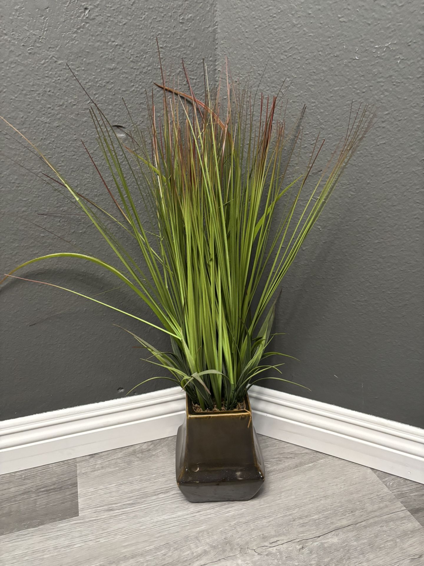 Fake Plant with Vase