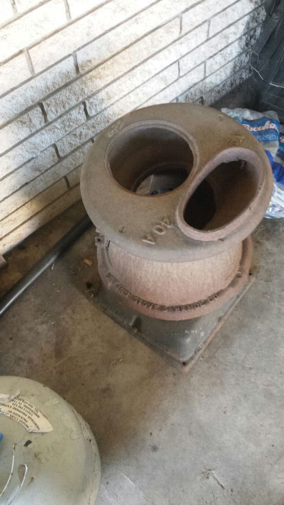 King 628 cast iron stove